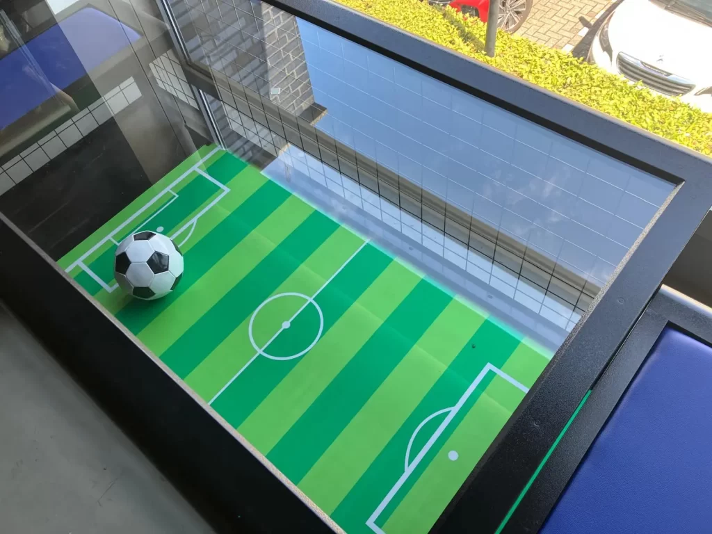 Sit-Down Football soccer Table for Events and Venues