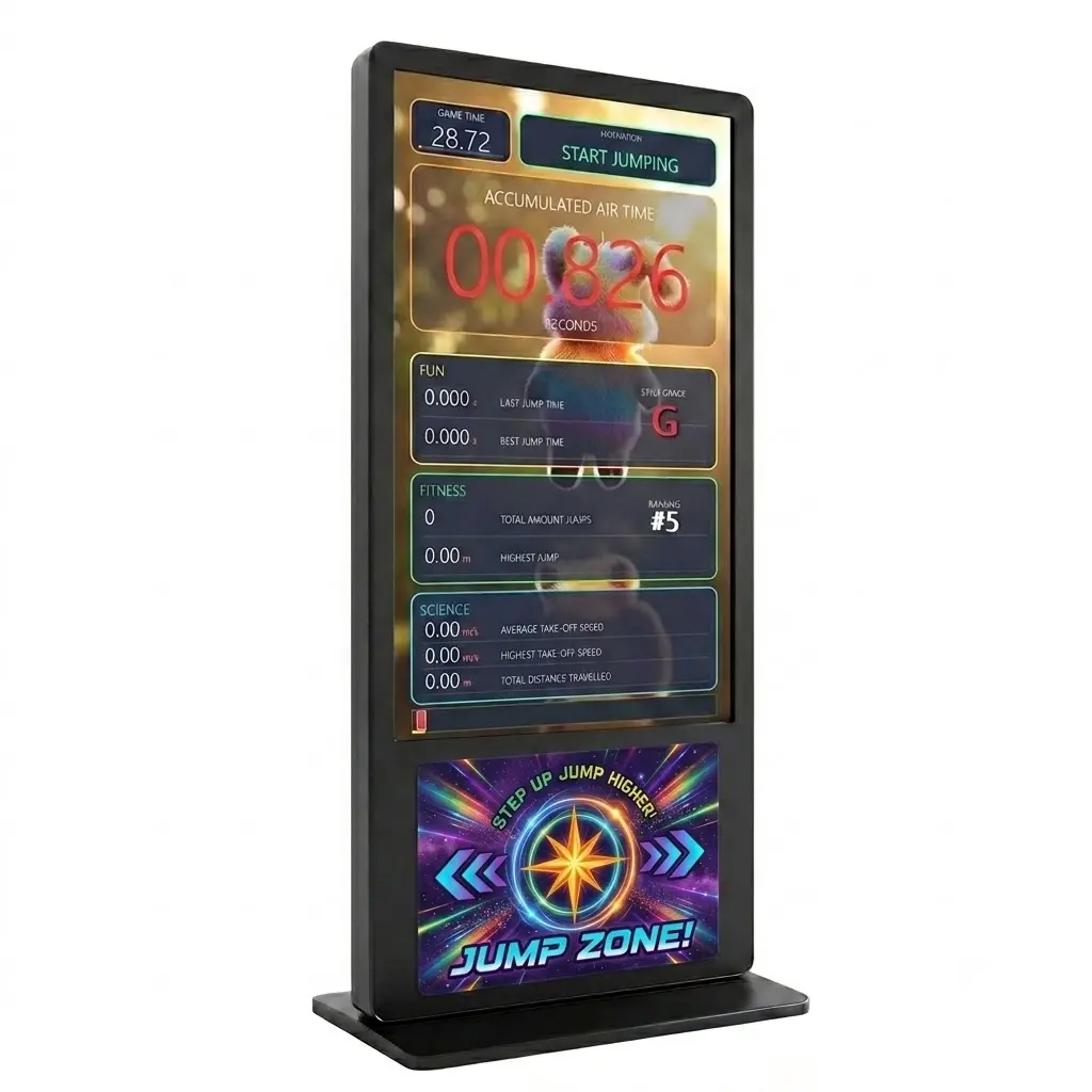 Interactive Jump Rope Arcade Machine – Air Time Fitness Game for Events, Gyms & Brand Activations