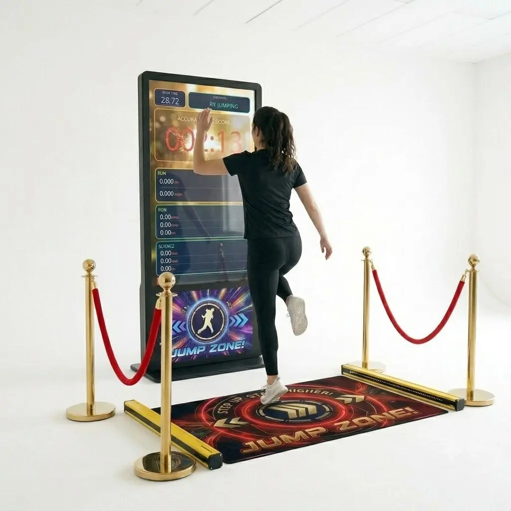 Interactive Jump Rope Arcade Machine – Air Time Fitness Game for Events, Gyms & Brand Activations