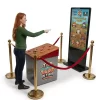 whack a mole style event game “tap in time” personalized
