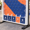 Cinco compartimentos para premios con etiquetas personalizadas